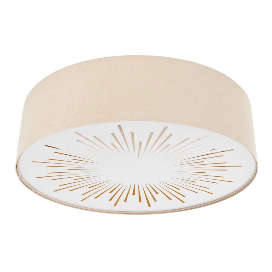Ceiling light RAYS 2xE27/60W/230V d. 60 cm beige