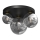 Ceiling light REFLEX 2xE14/40W/230V + 1xE27/60W/230V