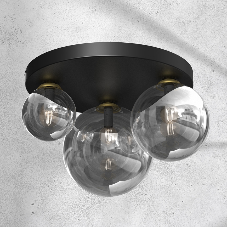 Ceiling light REFLEX 2xE14/40W/230V + 1xE27/60W/230V