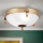 Ceiling light ROCCA 2xE27/60W/230V d. 31 cm bronze/white