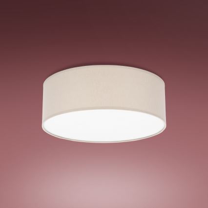 Ceiling light RONDO 4xE27/15W/230V d. 45 cm beige