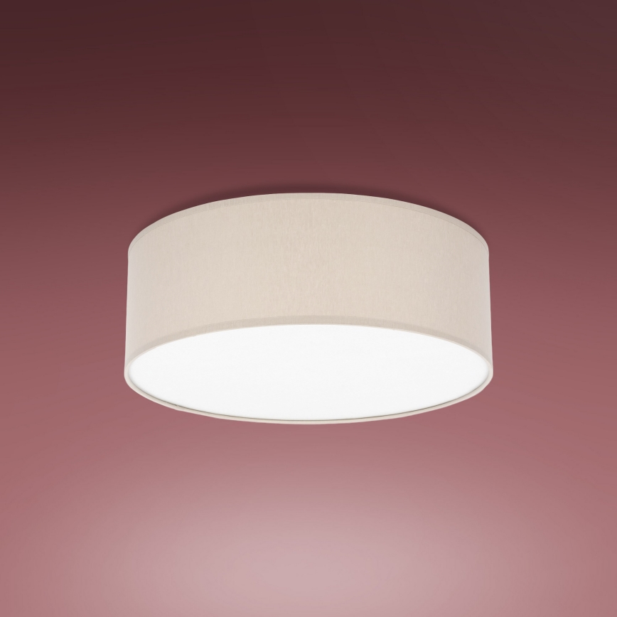 Ceiling light RONDO 4xE27/15W/230V d. 45 cm beige