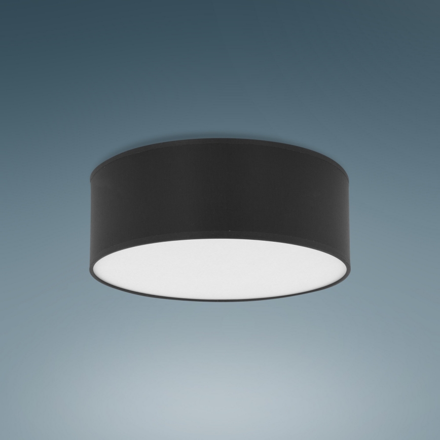 Ceiling light RONDO 4xE27/15W/230V d. 45 cm black