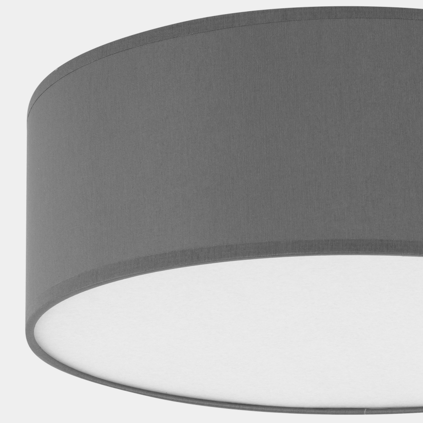 Ceiling light RONDO 4xE27/15W/230V d. 45 cm grey