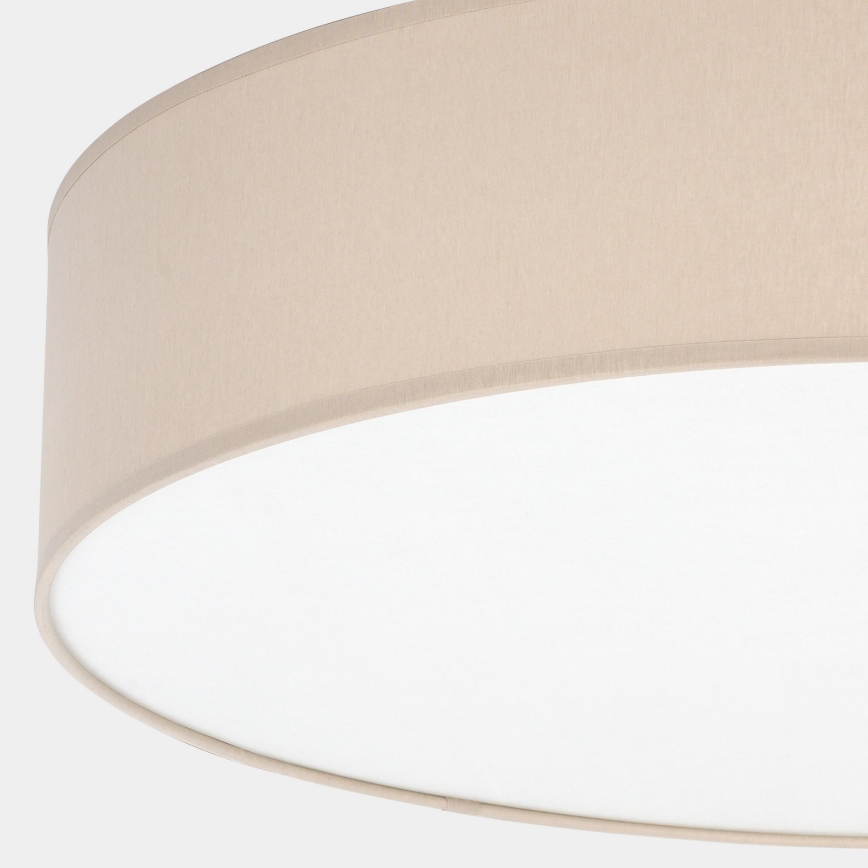 Ceiling light RONDO 4xE27/15W/230V d. 61 cm beige