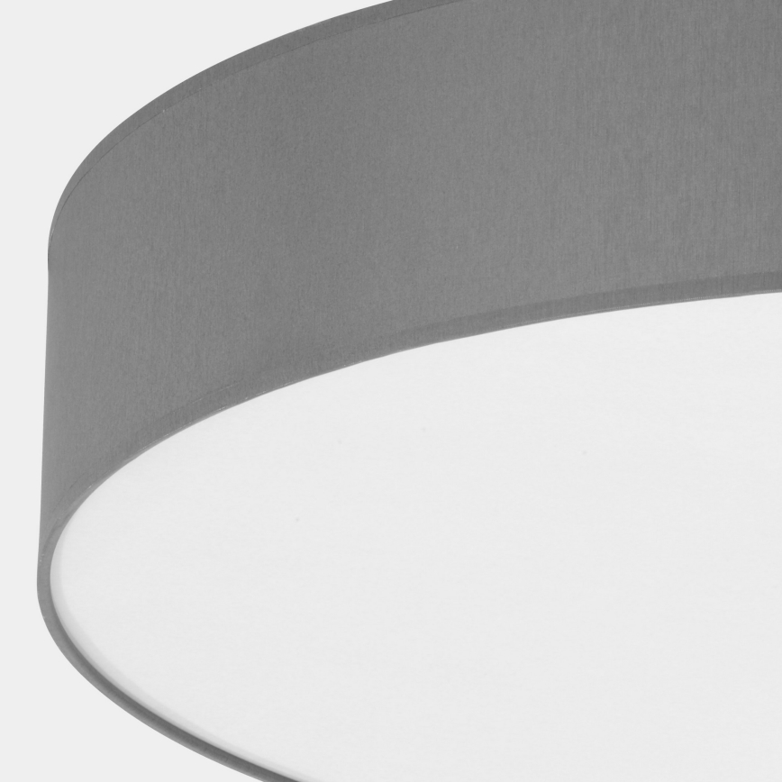 Ceiling light RONDO 6xE27/15W/230V d. 80 cm grey