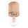 Ceiling light SALGADO 1xE27/60W/230V beech