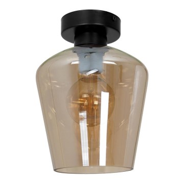 Ceiling light SANTIAGO 1xE27/60W/230V brown