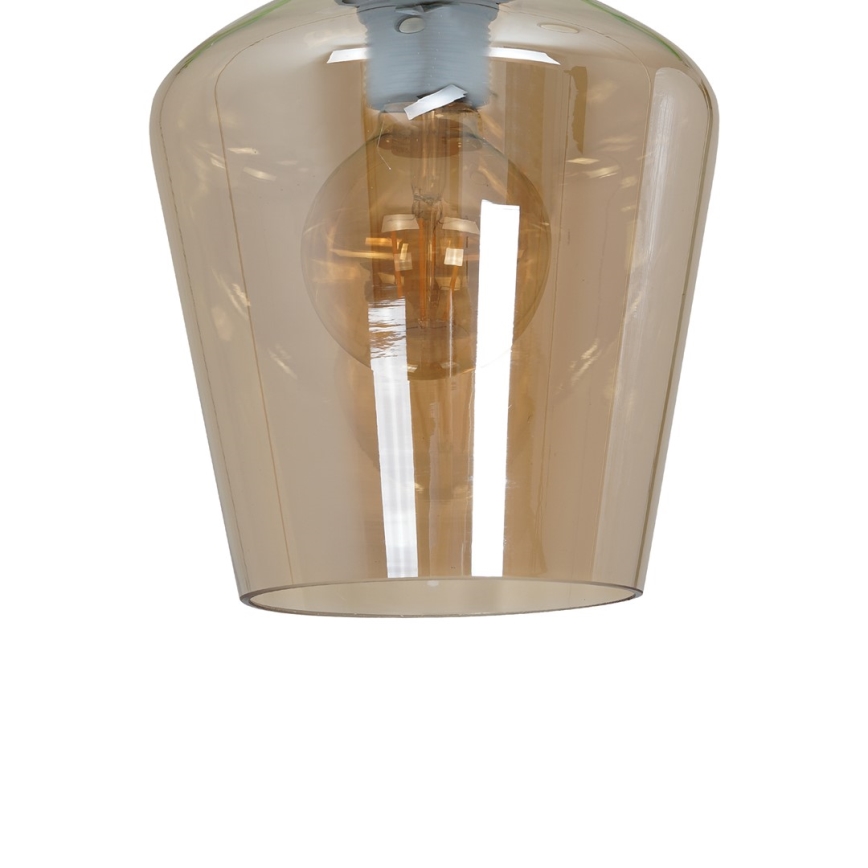 Ceiling light SANTIAGO 1xE27/60W/230V brown