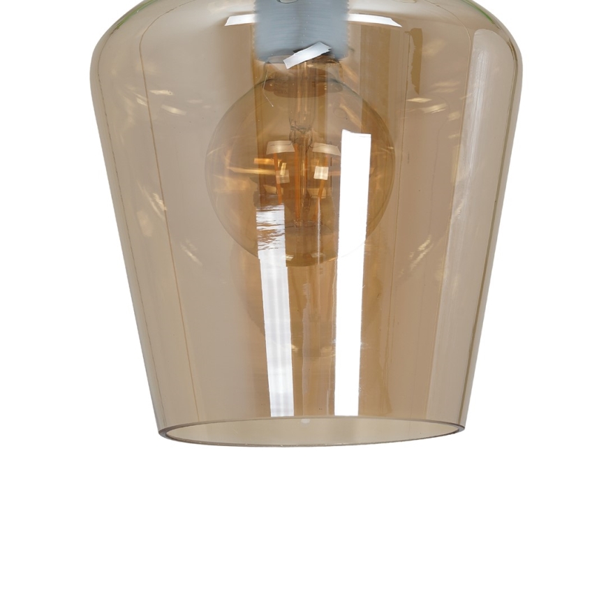 Ceiling light SANTIAGO 1xE27/60W/230V brown