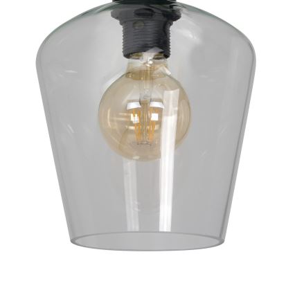 Ceiling light SANTIAGO 1xE27/60W/230V clear