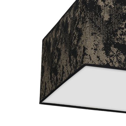 Ceiling light SATINO 2xE27/60W/230V black/gold