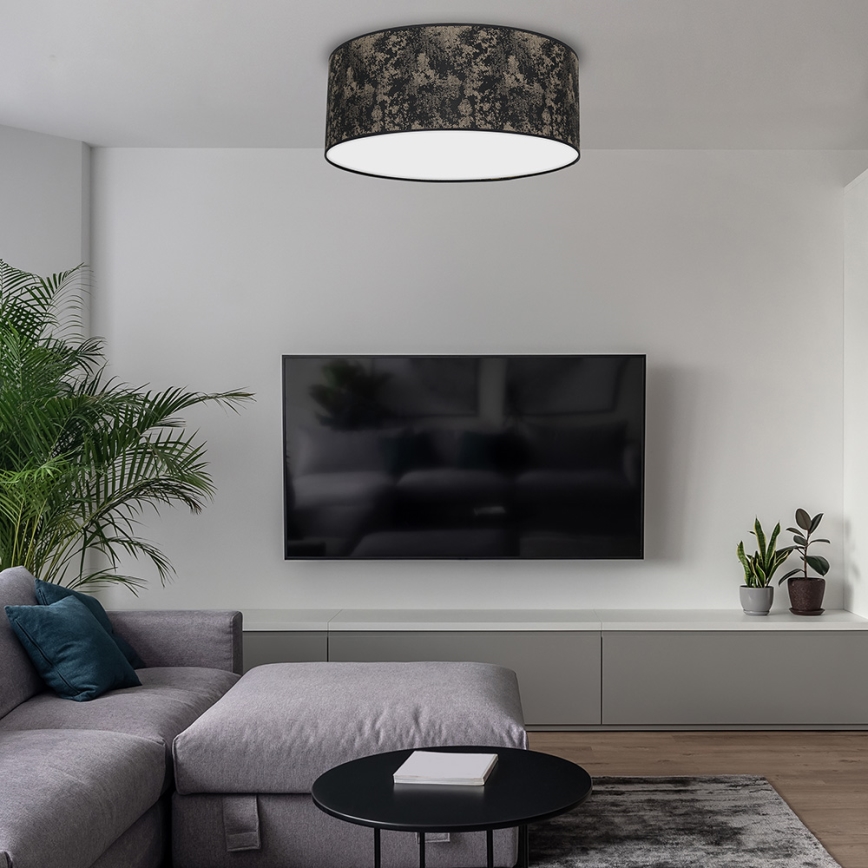 Ceiling light SATINO 2xE27/60W/230V black/gold