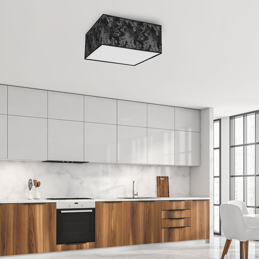 Ceiling light SATINO 2xE27/60W/230V black/grey