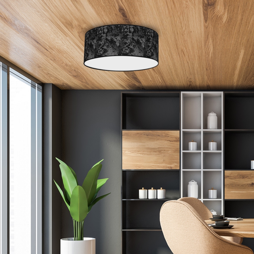 Ceiling light SATINO 2xE27/60W/230V black/grey
