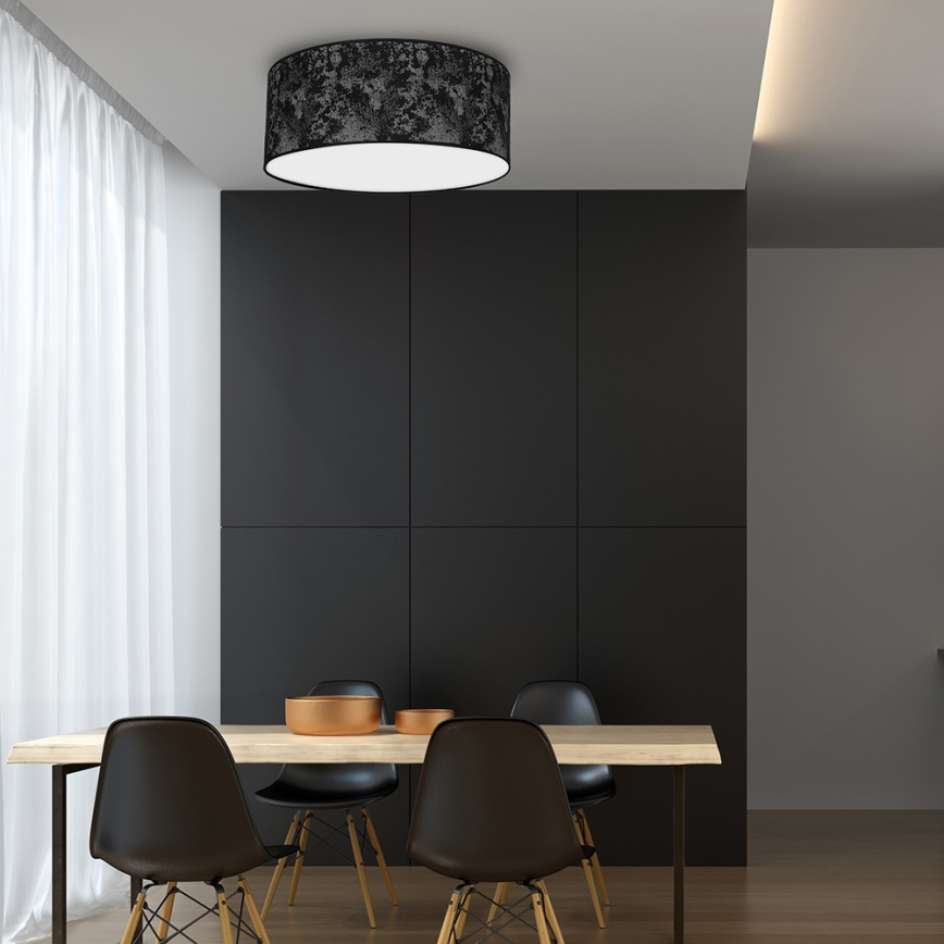 Ceiling light SATINO 2xE27/60W/230V black/grey