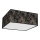 Ceiling light SATINO 3xE27/60W/230V black/gold
