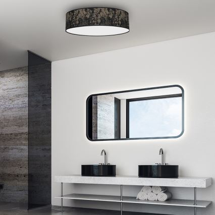 Ceiling light SATINO 3xE27/60W/230V black/gold