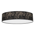 Ceiling light SATINO 3xE27/60W/230V black/gold
