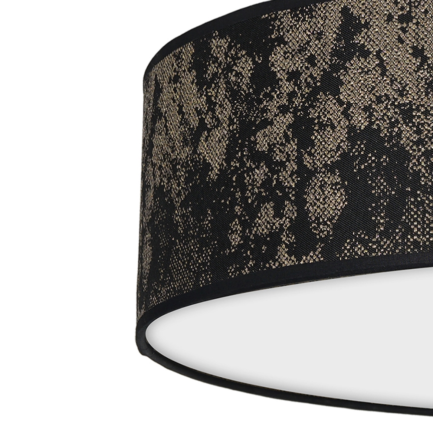 Ceiling light SATINO 3xE27/60W/230V black/gold