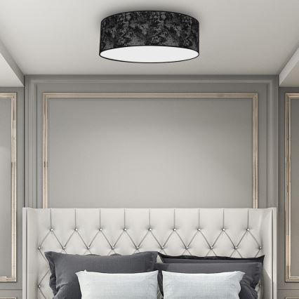Ceiling light SATINO 3xE27/60W/230V black/grey