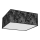 Ceiling light SATINO 3xE27/60W/230V black/silver