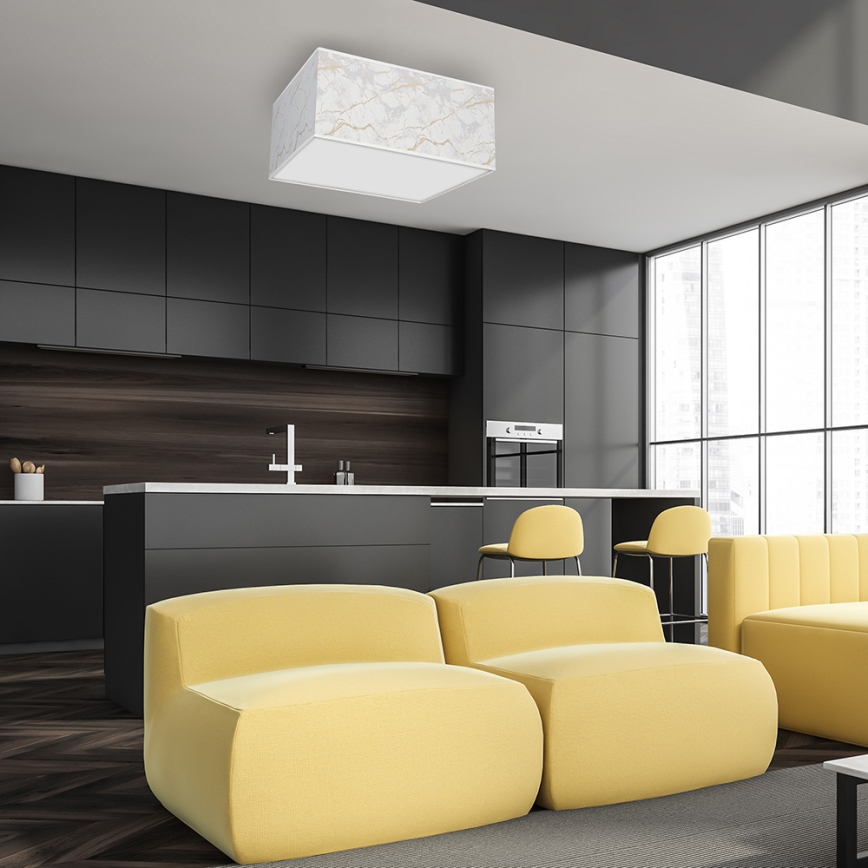 Ceiling light SENSO 3xE27/60W/230V white
