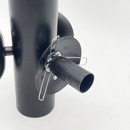 Ceiling light SFERIO 3xE14/5W/230V black/smoked black