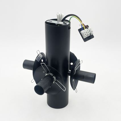 Ceiling light SFERIO 4xE14/5W/230V black/clear
