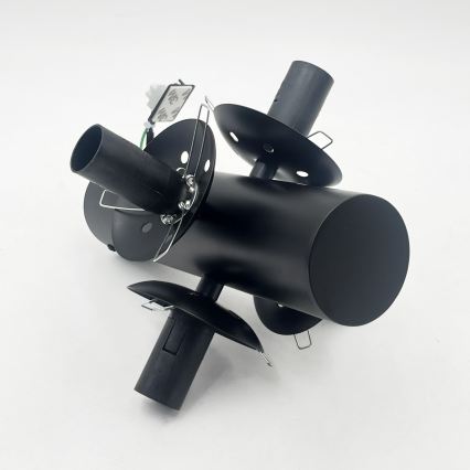 Ceiling light SFERIO 4xE14/5W/230V black/clear