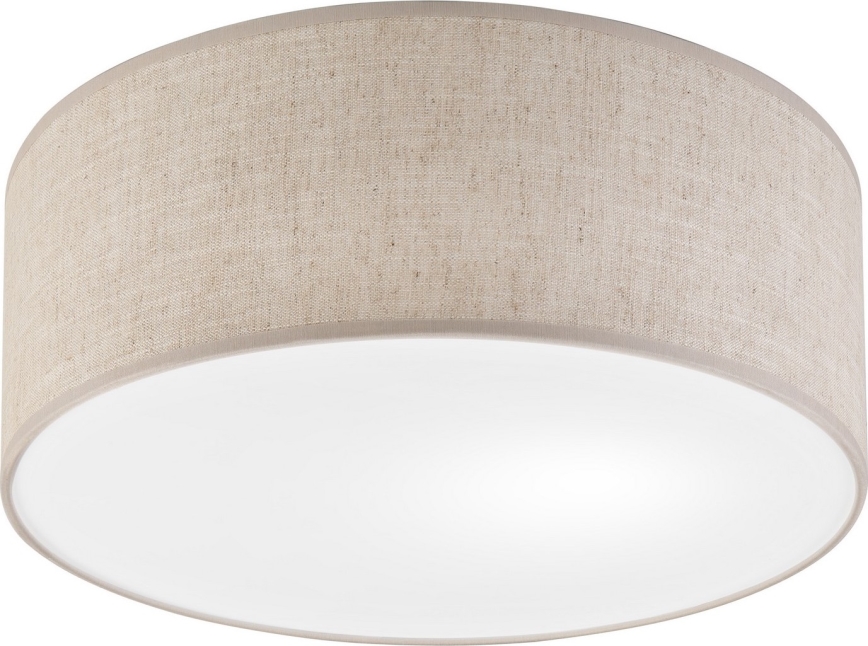 Ceiling light SIRJA 1xE27/15W/230V Ø 35 cm beige