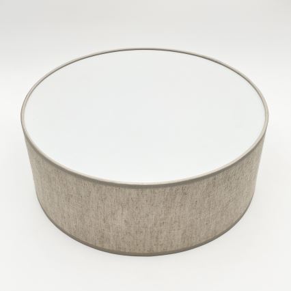 Ceiling light SIRJA 1xE27/15W/230V Ø 35 cm beige