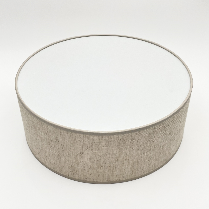 Ceiling light SIRJA 1xE27/15W/230V Ø 35 cm beige