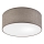 Ceiling light SIRJA 1xE27/15W/230V Ø 35 cm brown