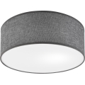 Ceiling light SIRJA 1xE27/15W/230V Ø 35 cm gray