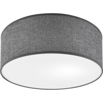 Ceiling light SIRJA 1xE27/15W/230V Ø 35 cm gray