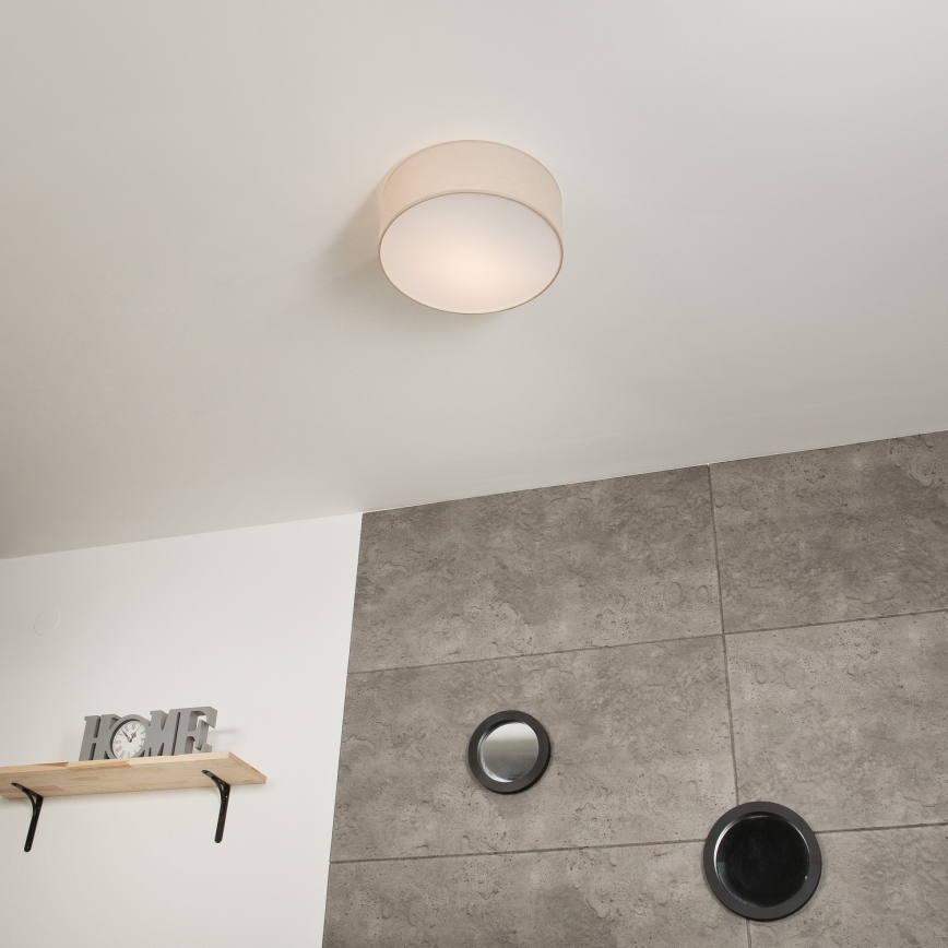 Ceiling light SIRJA 1xE27/60W/230V d. 35 cm beige