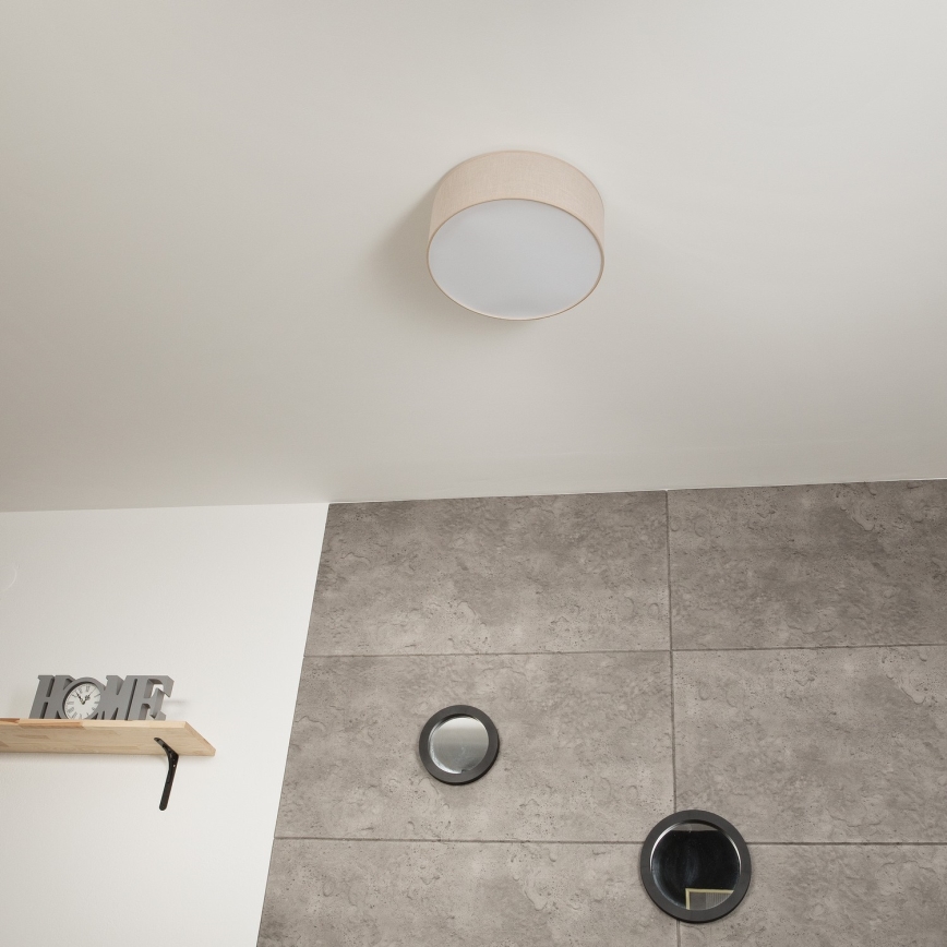 Ceiling light SIRJA 1xE27/60W/230V d. 35 cm beige
