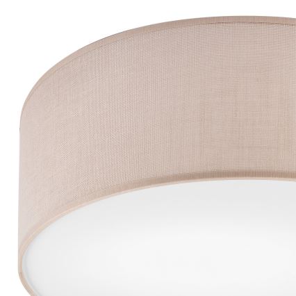 Ceiling light SIRJA 1xE27/60W/230V d. 35 cm beige