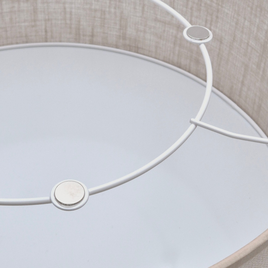 Ceiling light SIRJA 1xE27/60W/230V d. 35 cm beige