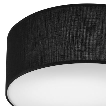 Ceiling light SIRJA 1xE27/60W/230V d. 35 cm black