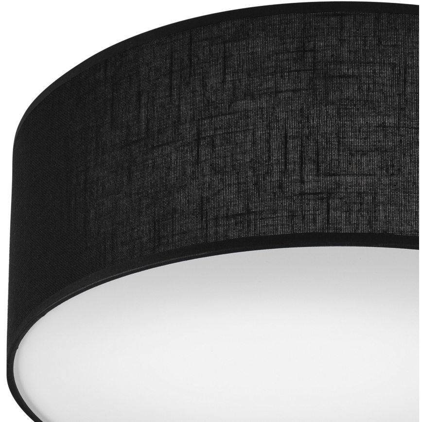 Ceiling light SIRJA 1xE27/60W/230V d. 35 cm black