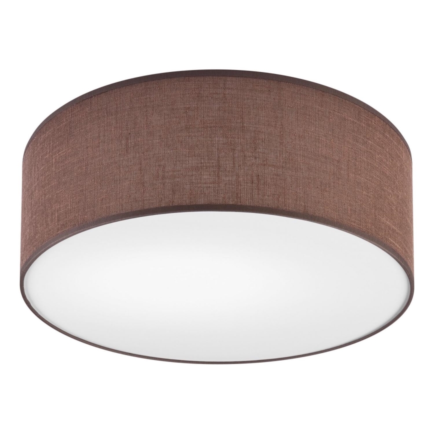 Ceiling light SIRJA 1xE27/60W/230V d. 35 cm brown