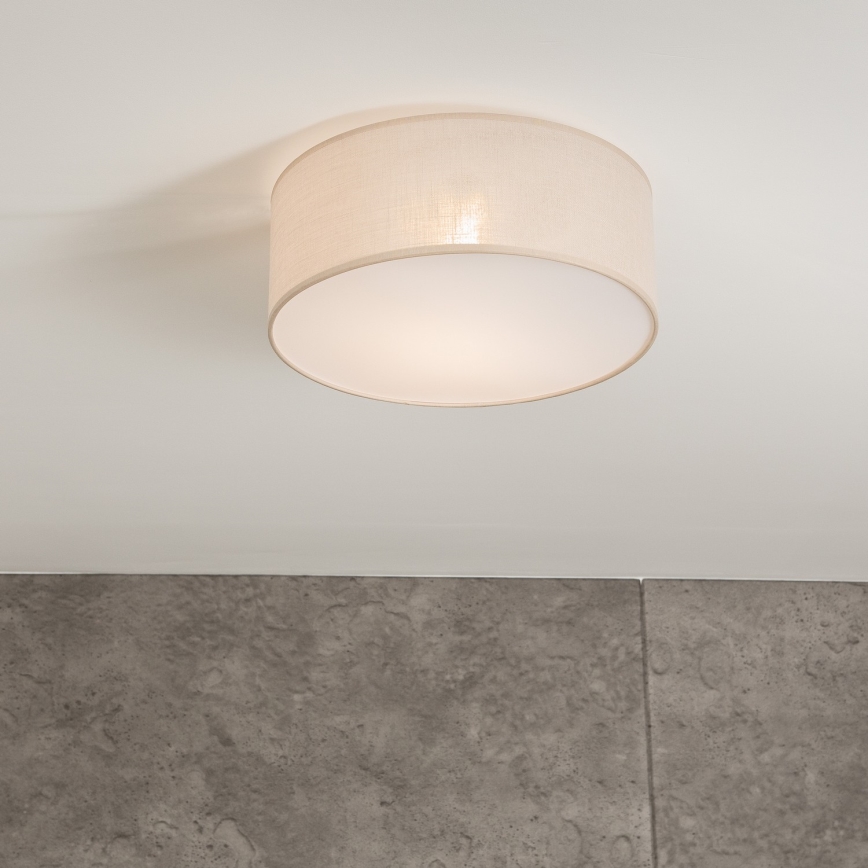 Ceiling light SIRJA 1xE27/60W/230V d. 35 cm creamy