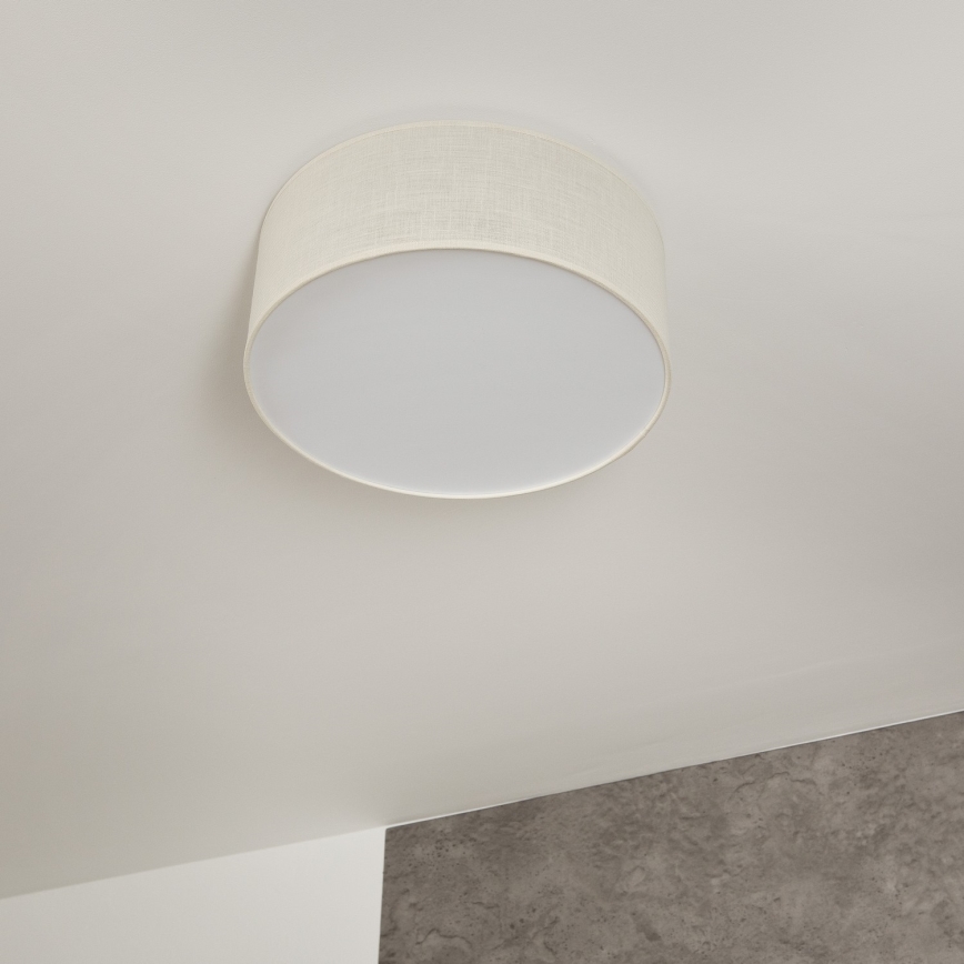 Ceiling light SIRJA 1xE27/60W/230V d. 35 cm creamy