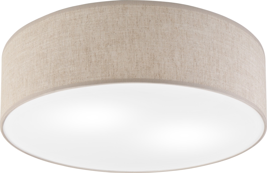 Ceiling light SIRJA 2x E27/15W/230V, Ø 45 cm, beige