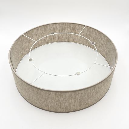Ceiling light SIRJA 2x E27/15W/230V, Ø 45 cm, beige