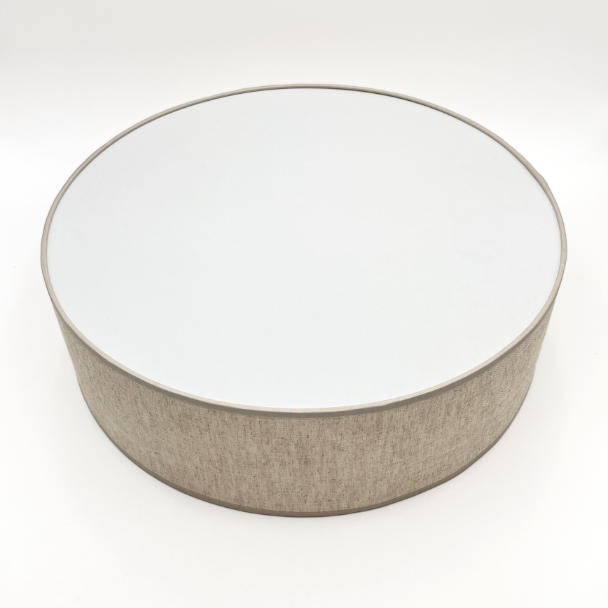 Ceiling light SIRJA 2x E27/15W/230V, Ø 45 cm, beige