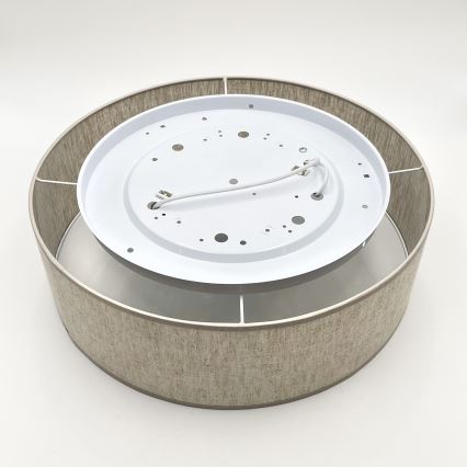 Ceiling light SIRJA 2x E27/15W/230V, Ø 45 cm, beige