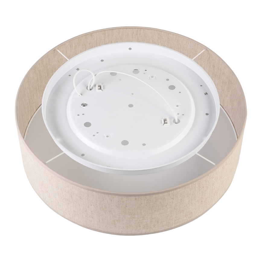 Ceiling light SIRJA 2x E27/15W/230V, Ø 45 cm, beige